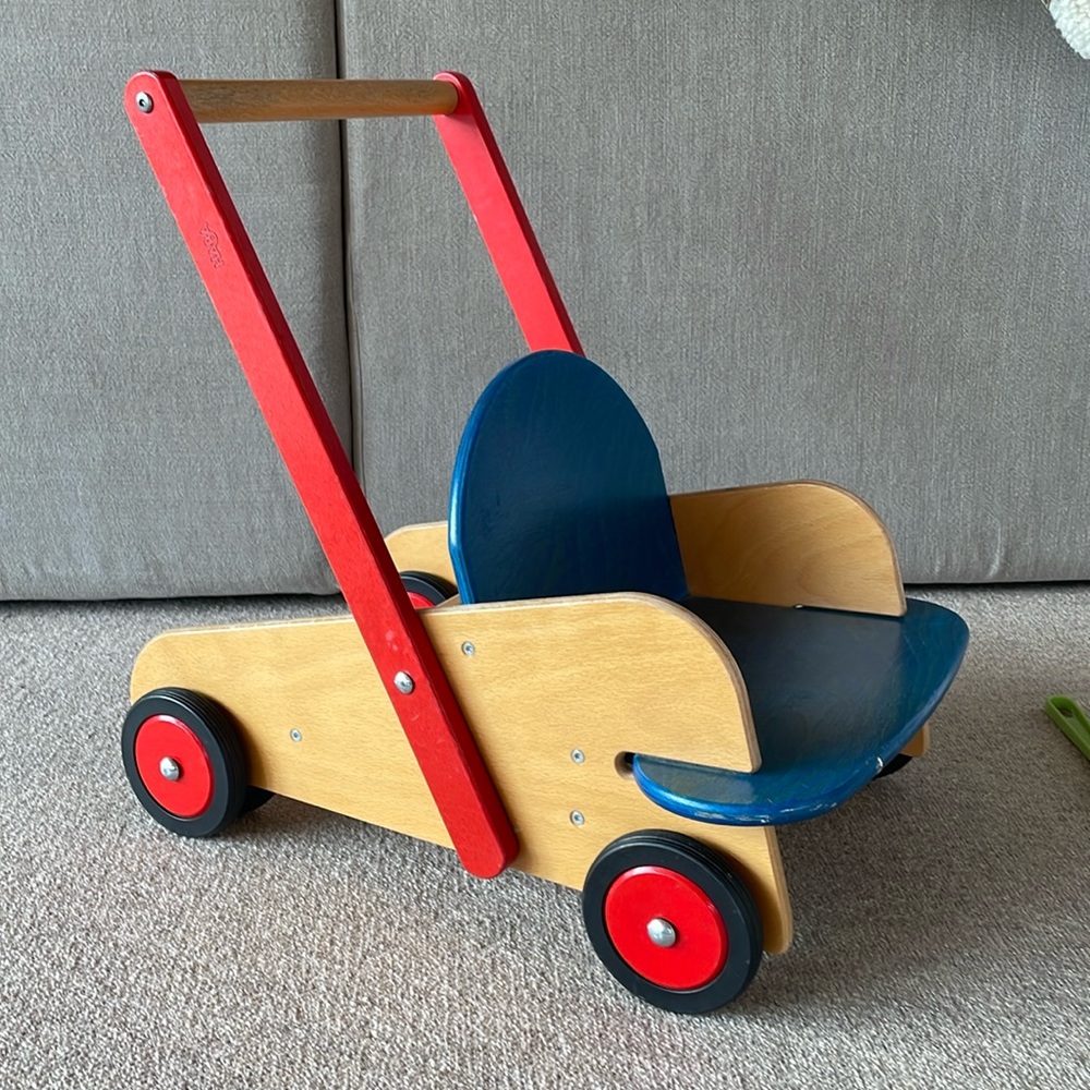 Haba walker wagon push cart